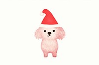 Poodle cute hat representation. AI generated Image by rawpixel.