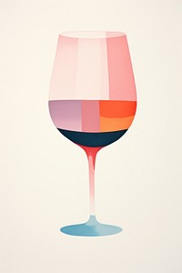 Wine glass drink refreshment drinkware. AI generated Image by rawpixel.