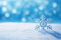 Snowflake christmas winter nature. AI generated Image by rawpixel.
