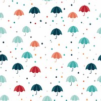 Umbrella pattern backgrounds repetition. AI generated Image by rawpixel.