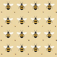 Bee backgrounds pattern animal. 