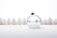 Christmas white snow illuminated. AI generated Image by rawpixel.