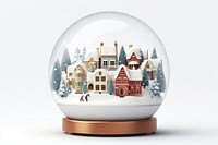 PNG Christmas winter globe photo. AI generated Image by rawpixel.
