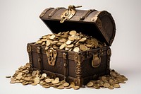Treasure investment container currency. AI generated Image by rawpixel.
