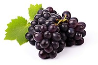 Black grapes fruit berry plant. AI generated Image by rawpixel.
