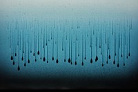 Blue raindrop backgrounds texture darkness. AI generated Image by rawpixel.