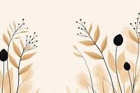 Plant pattern backgrounds drawing. AI generated Image by rawpixel.