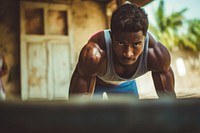 Fitness weight sports men. AI generated Image by rawpixel.