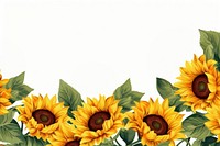 Sunflower backgrounds plant inflorescence. AI generated Image by rawpixel.