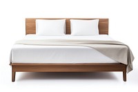 A hotel bed furniture bedroom luxury. AI generated Image by rawpixel.