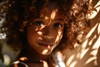 Smiling young african american girl photography portrait face. AI generated Image by rawpixel.