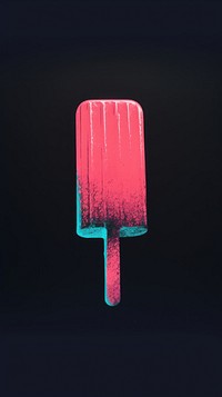 Popsicle pink red lollipop. AI generated Image by rawpixel.