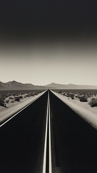 Road horizon asphalt highway. AI generated Image by rawpixel.