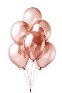 Birthday Balloon balloon birthday white background. AI generated Image by rawpixel.