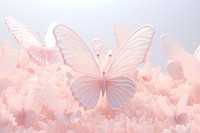 Butterfly outdoors animal nature. AI generated Image by rawpixel.
