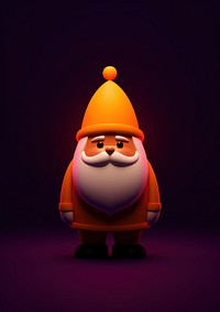 Cartoon christmas representation darkness. AI generated Image by rawpixel.