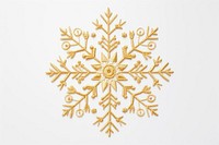 Embroidery snowflake backgrounds christmas pattern. AI generated Image by rawpixel.