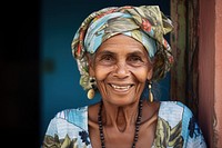 Cuban woman smiling adult architecture. AI generated Image by rawpixel.