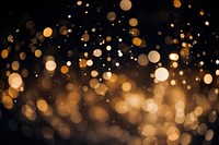 Small gold bokeh backgrounds lighting outdoors. AI generated Image by rawpixel.