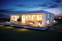 Luxury house architecture building villa. AI generated Image by rawpixel.
