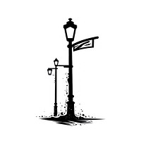 Streetlights symbol street line. AI generated Image by rawpixel.