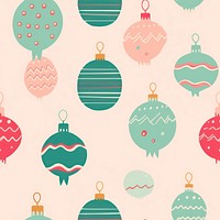 Pattern backgrounds christmas ornament. AI generated Image by rawpixel.