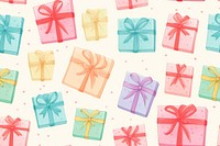 Gift backgrounds pattern box. AI generated Image by rawpixel.