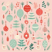 Christmas pattern backgrounds drawing. AI generated Image by rawpixel.