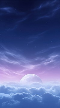 A fantasy moon background backgrounds astronomy outdoors. 
