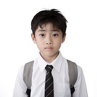 Student boy portrait necktie child. AI generated Image by rawpixel.