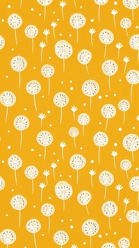 Dandelion pattern backgrounds repetition. AI generated Image by rawpixel.