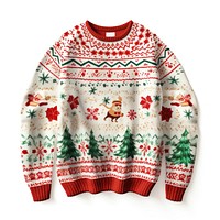 Christmas ugly sweater sweatshirt christmas representation. AI generated Image by rawpixel.