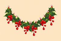 Electric light equipment christmas cherry holly. AI generated Image by rawpixel.
