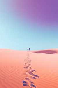 African american nature outdoors horizon. AI generated Image by rawpixel.