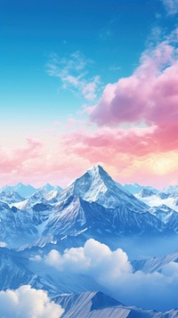 Mountain background backgrounds landscape outdoors. 