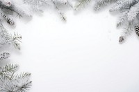 Spruce branches snow backgrounds christmas. AI generated Image by rawpixel.