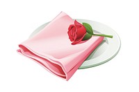 Napkin napkin flower plant. AI generated Image by rawpixel.