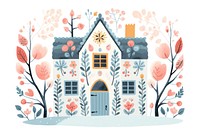 House architecture building cottage. AI generated Image by rawpixel.