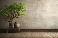 Japanese bonsai backdrop. AI generated Image by rawpixel.