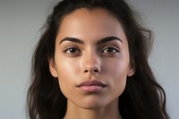 Brazilian woman skin portrait adult. AI generated Image by rawpixel.