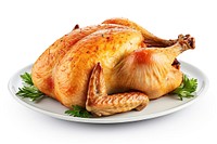 Whole chicken dinner meat food. AI generated Image by rawpixel.