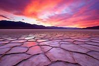 Salt flats outdoors nature sky. AI generated Image by rawpixel.