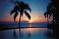Pool nature landscape ocean outdoors horizon. AI generated Image by rawpixel.