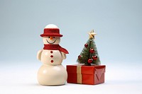 Snowman christmas figurine winter. AI generated Image by rawpixel.