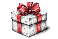 Christmas gift white background celebration anniversary. AI generated Image by rawpixel.