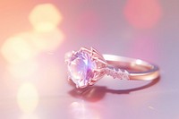 Diamond ring gemstone jewelry celebration. AI generated Image by rawpixel.