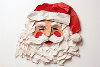 Santa paper art representation. AI generated Image by rawpixel.