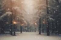 Snow backgrounds snowflake blizzard. AI generated Image by rawpixel.