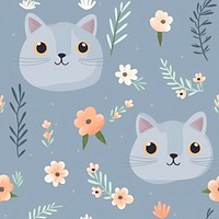 British shorthair pattern backgrounds wallpaper. AI generated Image by rawpixel.