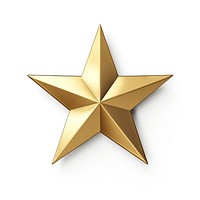 Gold star symbol simplicity christmas. AI generated Image by rawpixel.